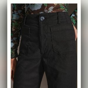 Anthropologie Pilcro high-waisted cropped wide leg pants